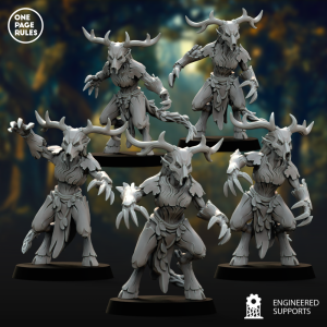 Official Wood Elves Treemen models