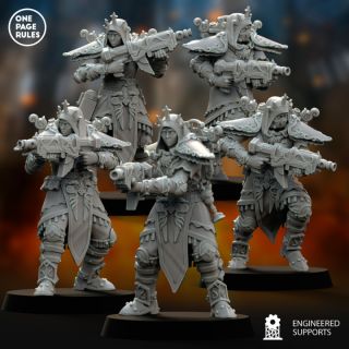 Official Sisters Warrior Models